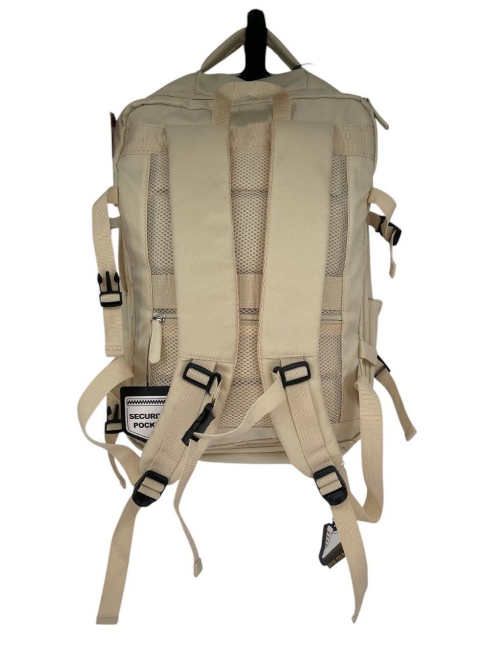 NWT Travel Select Citystride 30L Expandable Travel Backpack cream/sand - Picture 9 of 9